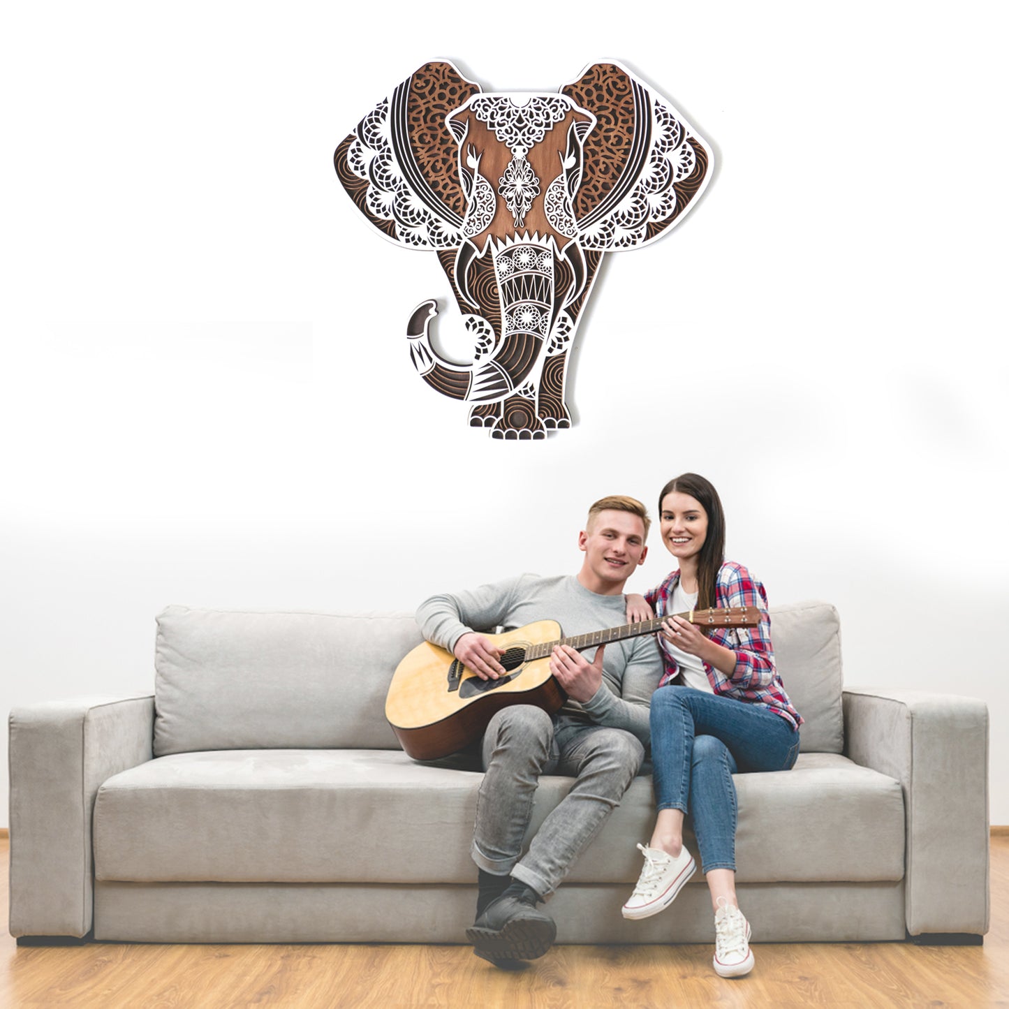 ELEFANTE TIPO MANDALA