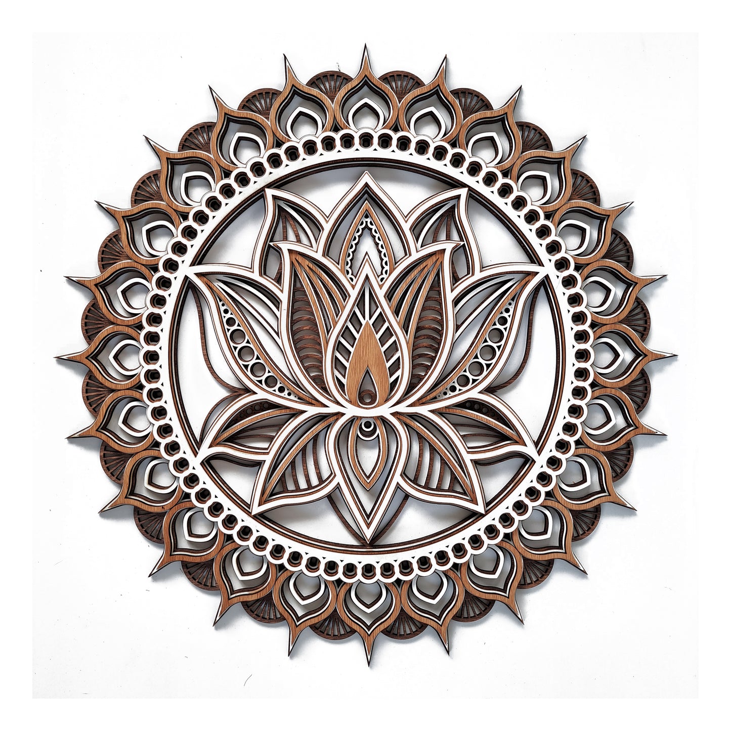 FLOR DE LOTO TIPO MANDALA