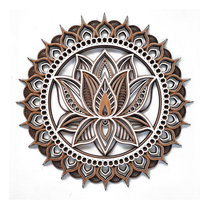 FLOR DE LOTO TIPO MANDALA