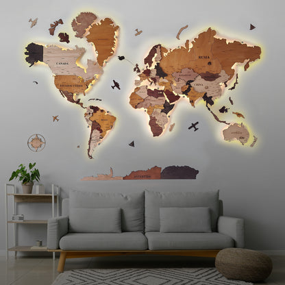 MAPAMUNDI 3D LED