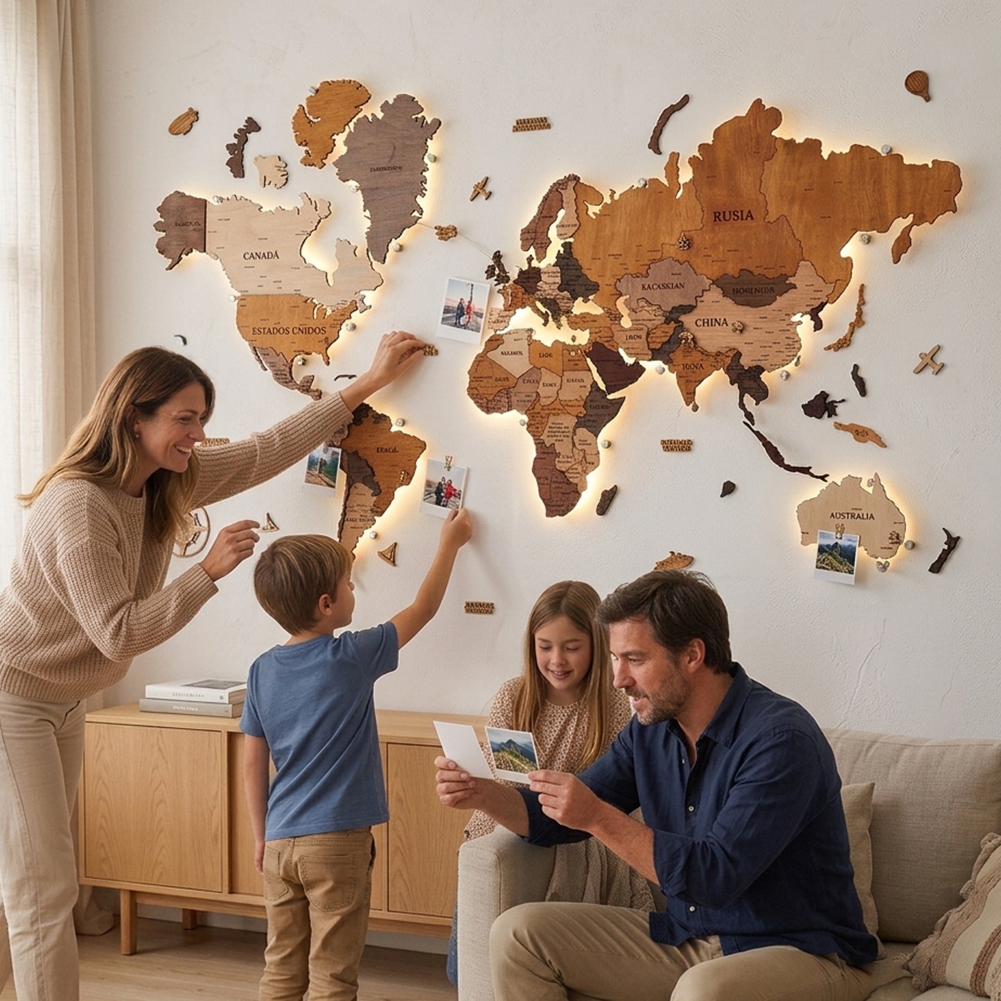 MAPAMUNDI 3D LED