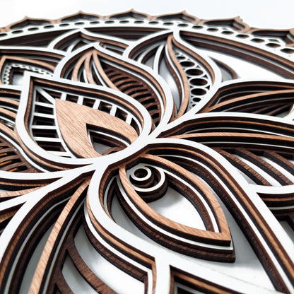 FLOR DE LOTO TIPO MANDALA